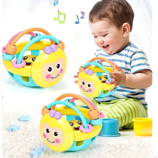 🐛 Jollby™ Baby Activity Rattle Ball